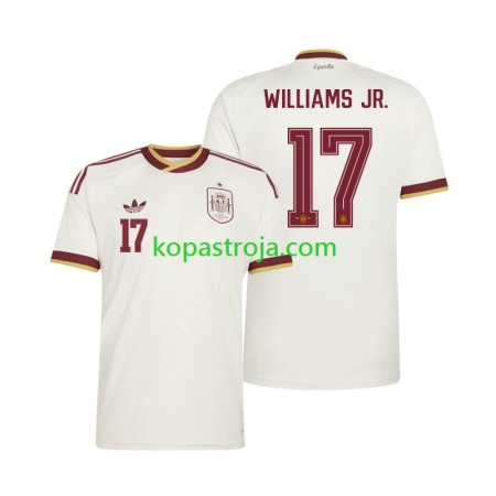 Billiga Fotbollströjor Spanien Nico Williams 17 Borta tröja WM 2026 Kortärmad